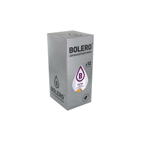 Bolero Drinks Ice Tea Ice Tea Drink Powder, 12 Pliculețe De 8 G
