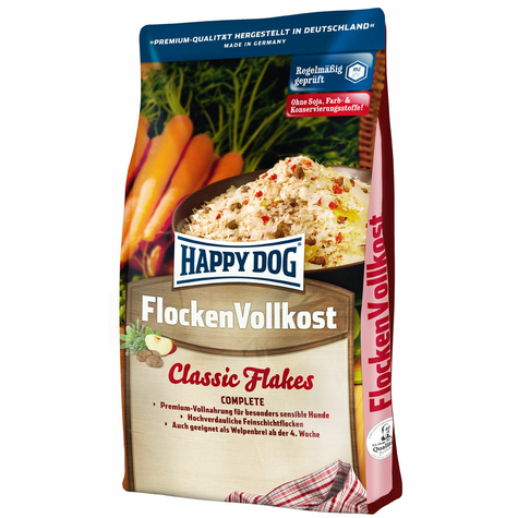Happy Dog,Hd Flakes Full Diet 10 Kg