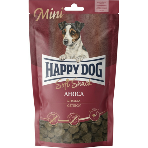 Happy Dog,Hd Snack Soft Mini Africa 100g