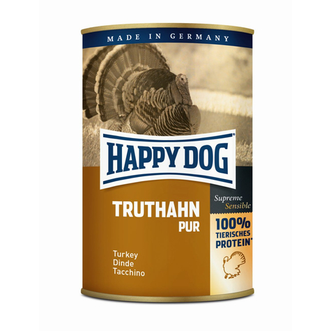 Happy Dog,Hd Turkey Pure 400 G D