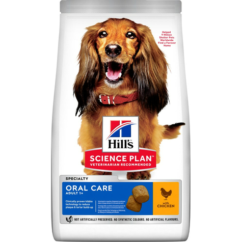 Hills,Hillsdog Ad Oralcare Oralcare Pui 2kg