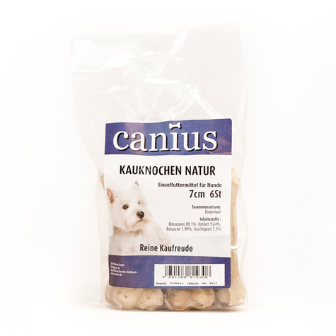 Canius Snacks,Canius Os De Mestecat Natural 7cm 6pcs