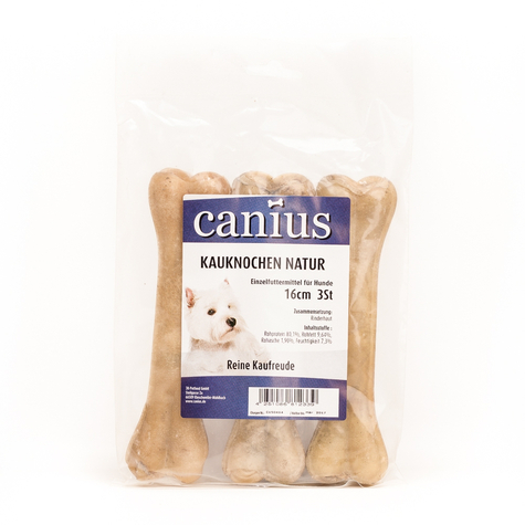 Canius Snacks,Canius Os De Mestecat Canius Natural 16cm 3pcs