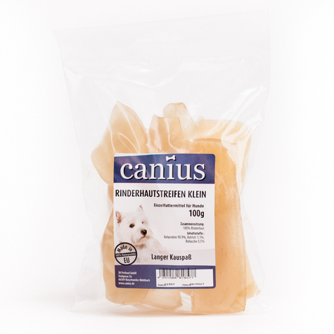 Canius Snacks,Can.Bovine.Piele.De.Bovine.Mici 100g