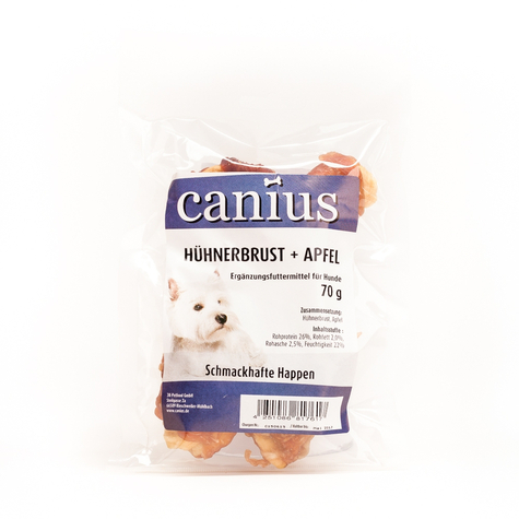 Canius Snacks,Cani. Piept De Pui+Praz 70g