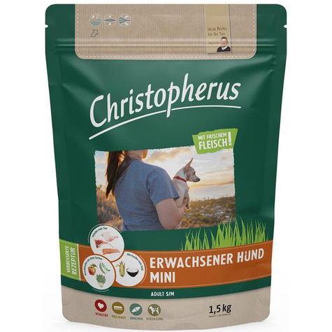 Christopherus Câine,Christopherus Adult Mini 1,5kg