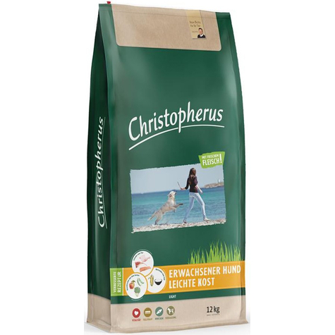 Christopherus Dog,Chris.Light Food Gefl-Rice12kg