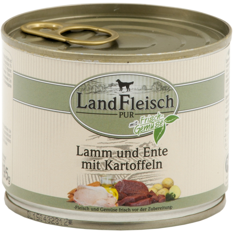 Landmeat,Landfl. Lamb+Duck+Kart.  195gd