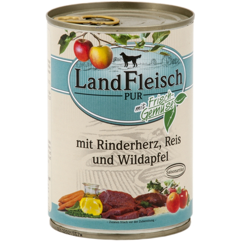 Landfleisch,Landfleisch Herz-Wiapfel 400gd