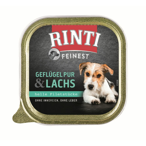 Finnern Rinti,Rinti Feinest Gefl+Lachs 150gs
