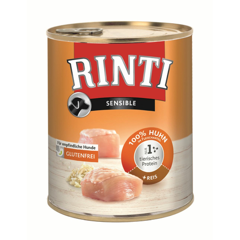 Finn Rinti,Rinti Sensitive Chicken Rice 800gd