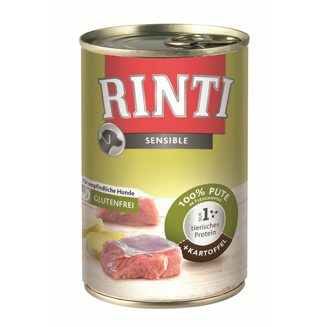 Finnern Rinti,Rinti Sensi.Turkey+Potato. 400gd