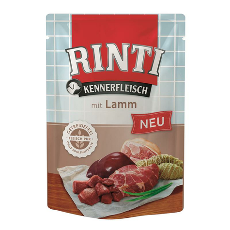 Finn Rinti,Rinti Kf-Pouch Lamb 400gp