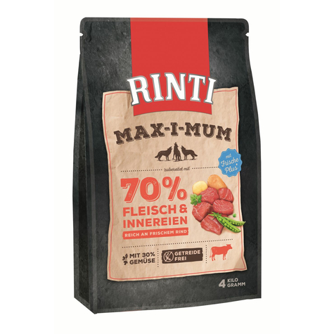 Finnern Max-I-Mum,Rinti Max-I-Mum Beef 4kg