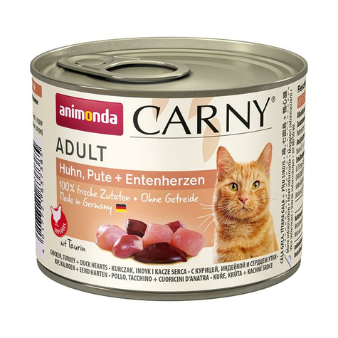 Animonda Cat Carny,Carny Pui+ Curcan+ Rațăh. 200gd
