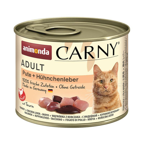 Animonda Cat Carny, Carny Adult Curcan+Pui 200gd