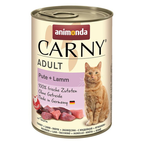 Animonda Cat Carny,Carny Adult Curcan+Lamb 400gd
