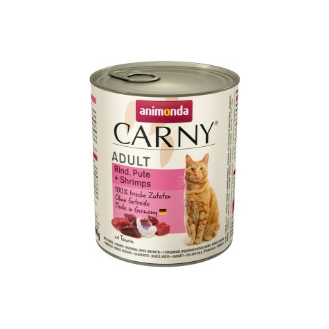 Animonda Cat Carny, Carny Adult Beef+Curcan+Sh.800gd