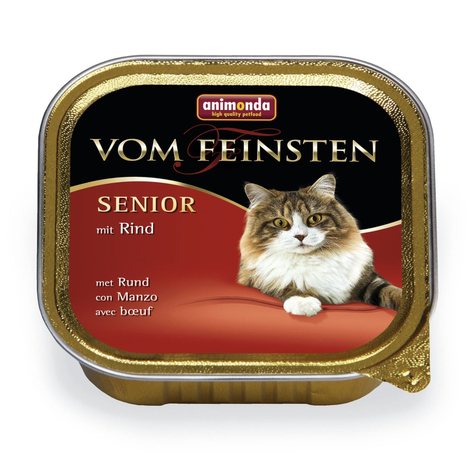 Animonda Cat Of The Finest,V.F. Senior Cu Carne De Vită 100g S