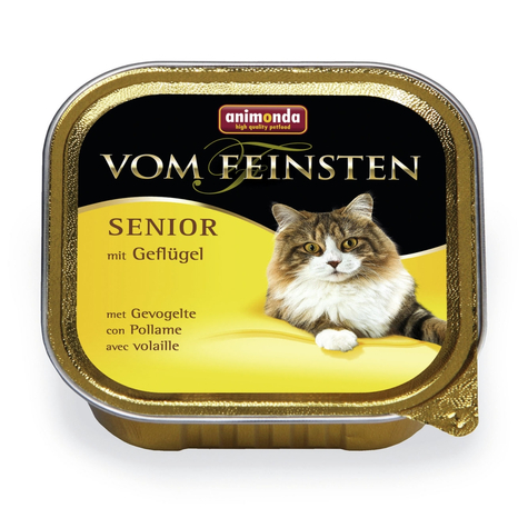 Animonda Cat Of The Finest,V.F. Senior Cu Pasăre 100gs