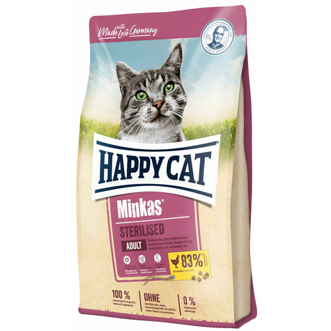 Happy Cat,Hc Minkas Sterile. Fl. 500g