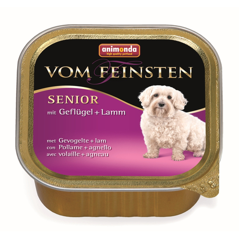 Animonda Dog Vom Feinsten,V.F. Senior Gefl-Lamb 150 G S