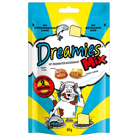 Dreamies,Mars Dreamiesmix Brânză Cu Somon60g