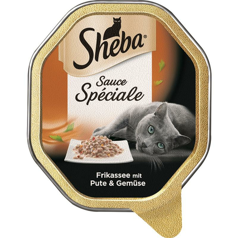Sheba,She.Speci. Fricassee Curcan 85gs