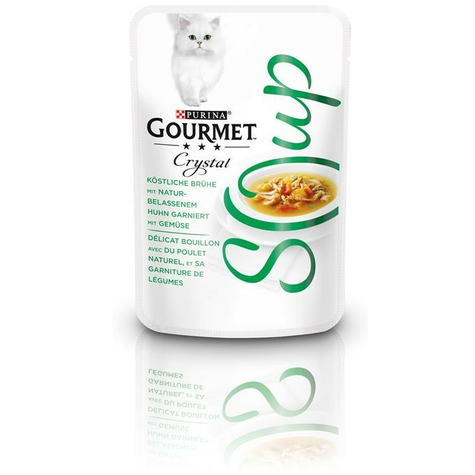 Gourmet + Topform,Supă De Pui Goumet + Legume 40gp