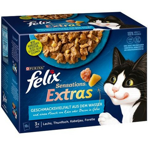 Nestle Cat,Fel Mp Sens.Extra Water 12x85gp