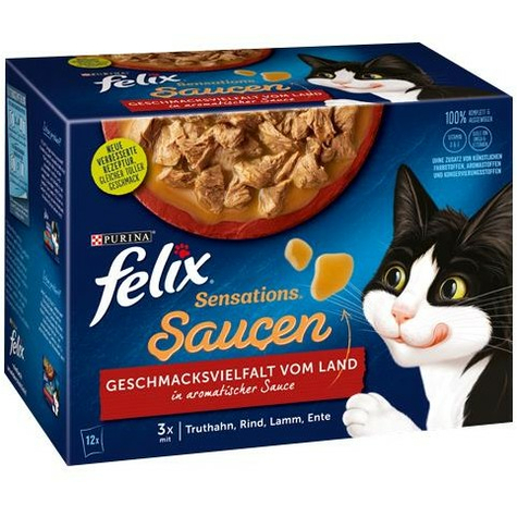 Nestle Cat,Fel Mp Sens.Sauce Country 12x85gp