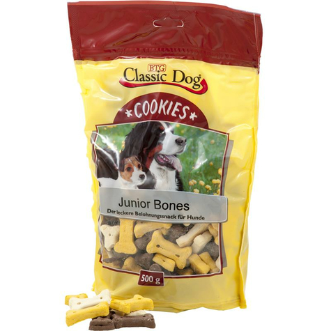 Snacksuri Clasice,Cla.Cookies Junior Bones 500g