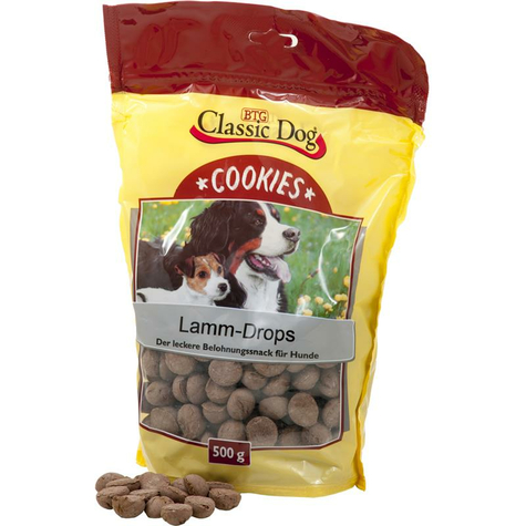 Snacksuri Clasice,Cla.Cookies Lamb Drops 500g