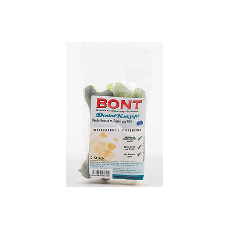 Bont Denta Snacks,Denta-Knocks Algae+Rice 2pcs