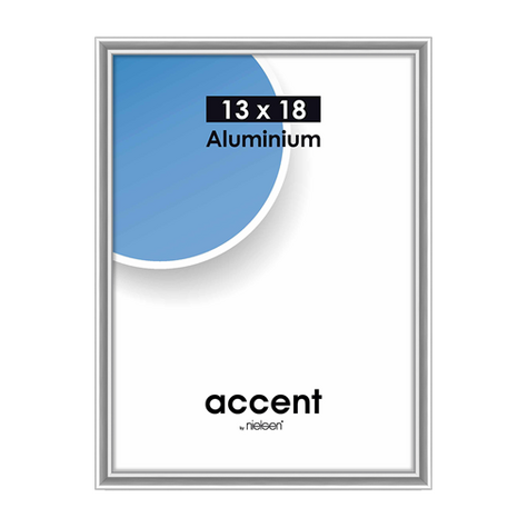 Nielsen Accent 13x18 Aluminiu Argintiu 53223