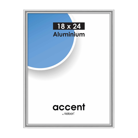 Nielsen Accent 18x24 Aluminiu Argintiu 53423