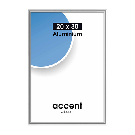 Nielsen Accent 20x30 Aluminiu Argintiu 53523