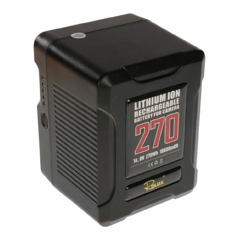 Baterie Rolux Smart V-Mount Yc-270s 270wh 14.8v 18600mah