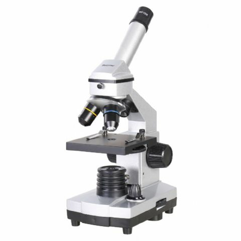 set microscop pentru începători byomic 40x 1024x în geantă