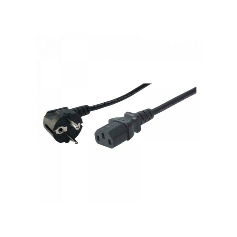 Logilink Cablu De Rețea, Fișă De Siguranță Iec C1 3m Negru Cp095