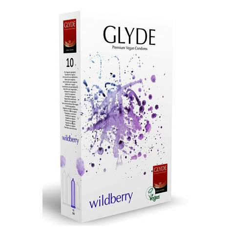 Prezervative : Glyde Ultra Wildberry- 10 Prezervative