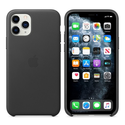 Apple Mwye2zm A Iphone 11 Pro Original De Piele Protector Negru Caz De Acoperire Caz Negru