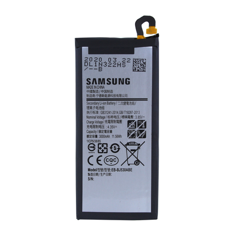 Samsung Ebbj530 J530f Galaxy J5 (2017) 3000mah Battery Original