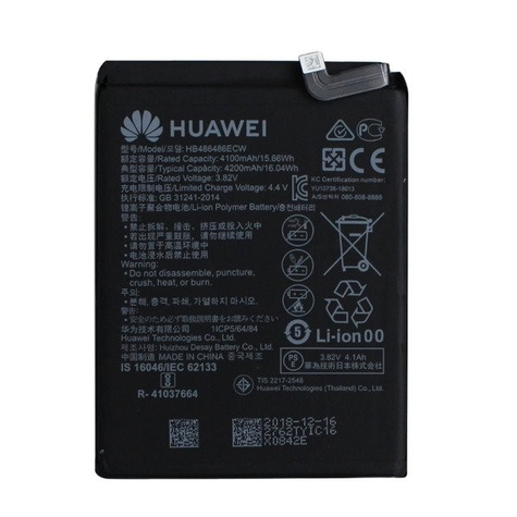Huawei Hb48646486ecw Mate 20 Pro, P30 Pro 4200mah Baterie	 Original