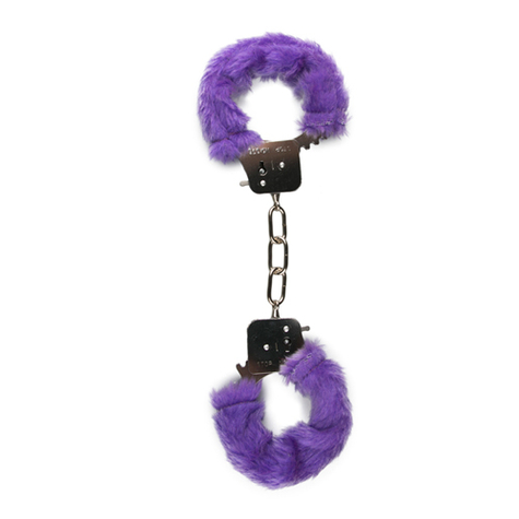 Handcuffs : Furry Handcuffs Purple