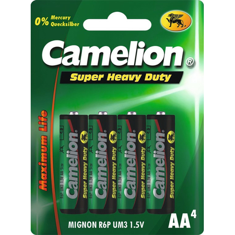 Baterie Camelion Mignon Mignon Verde R06      