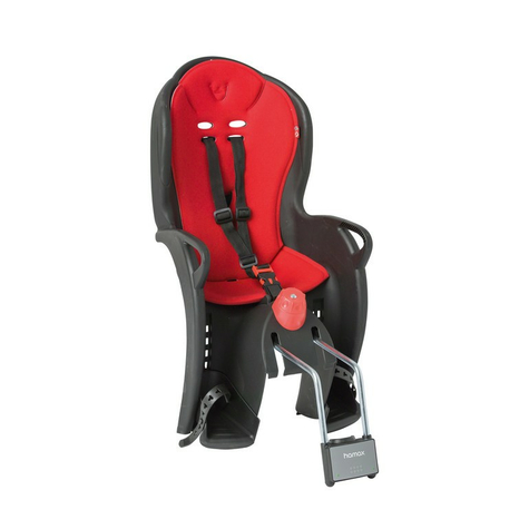 Child Seat Hamax Sleepy Black/Red