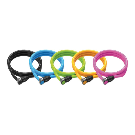 Spiral Cable Lock Onguard Lightweight