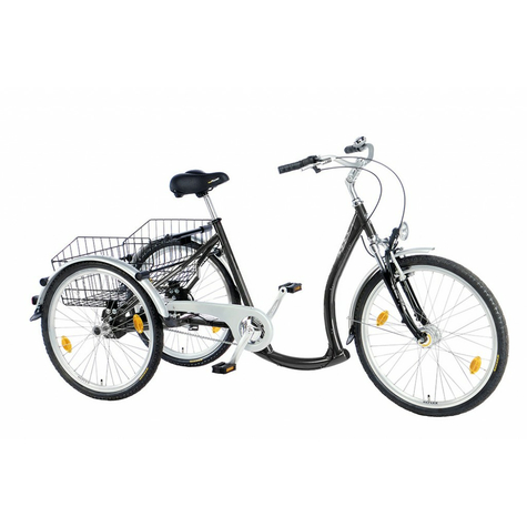 Tricicleta De Cumpărături Cu 7 Viteze Shimano De Lux   
