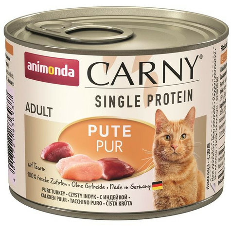 Animonda Cat Dose Carny Adult Single Protein Pure Curcan 200